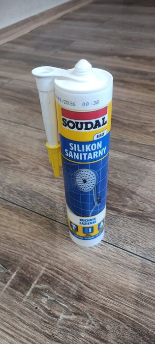 Silikon sanitarny soudal biały
