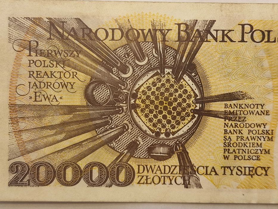 20000zł 1989r Skłodowska