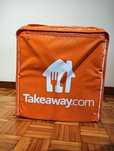 Mochila térmica para estafetas Uber, Glovo, Bolt e Pizzaria .(nova)