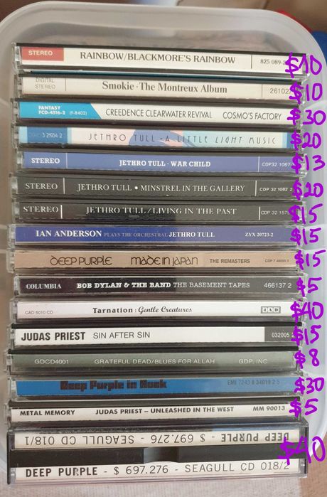 CD Audio / Компакт Диски / ФИРМЕННЫЕ (progressive, rock, metal)