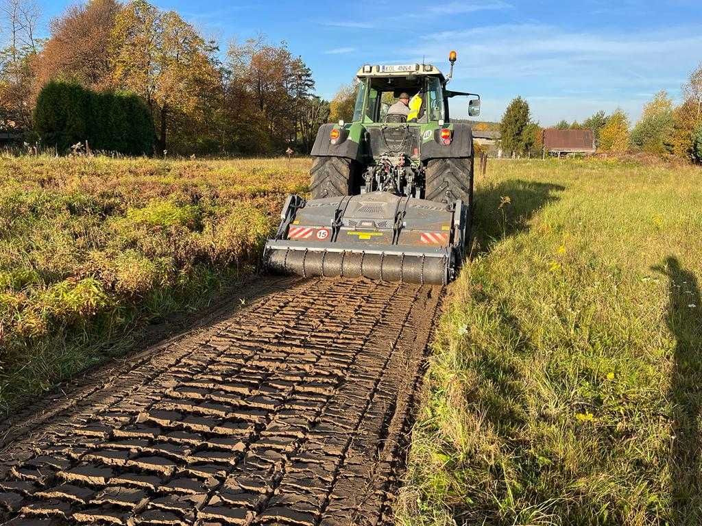 Mulczowanie działek Zawiercie wgłębne oraz powierzchniowe, Karczowanie