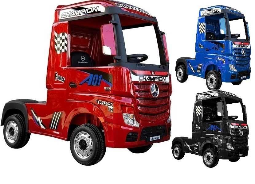 4x4 +Laier + MP4 (LCD) Auto na Akumulator Mercedes Actros ciężarówka