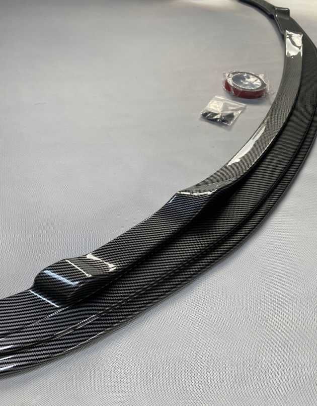 Dokładka Zderzaka Splitter BMW E92 E93 LCI CZARNY POŁYSK / CARBON