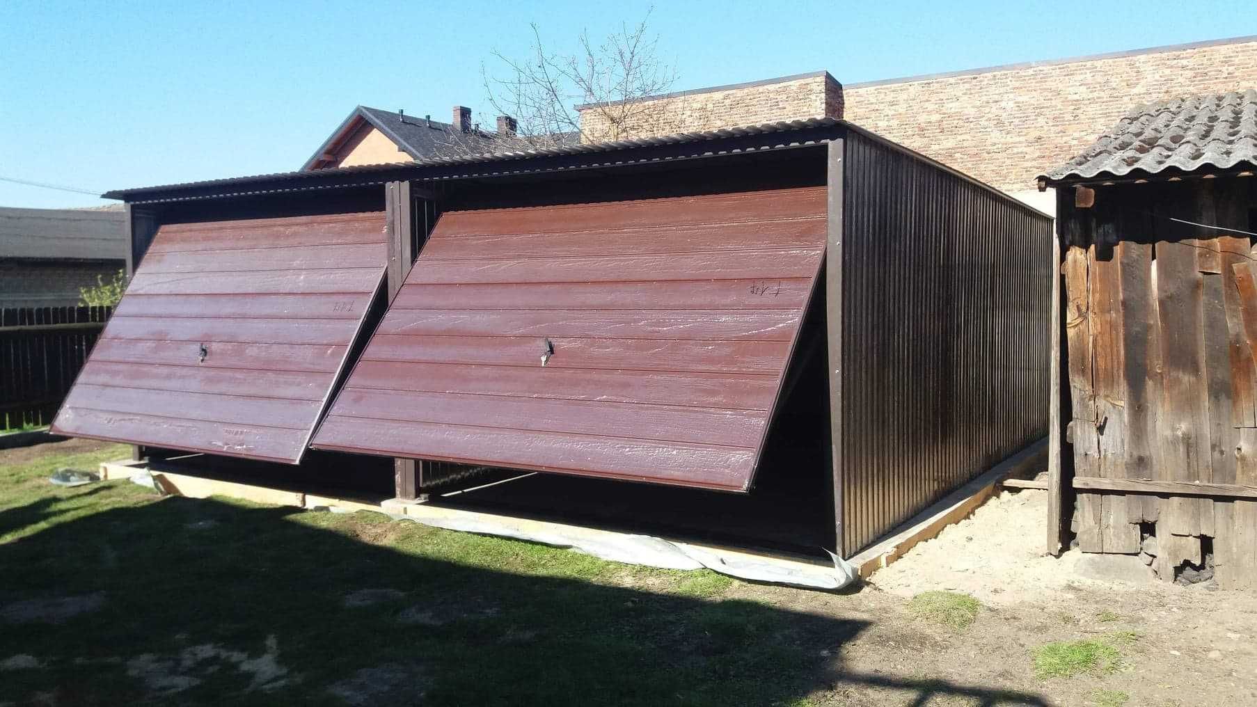 Garaż blaszany 3x5 4x6 6x5 6x6 Producent Garaż blaszak Schowek Montaż