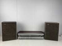 Amplificador vintage Philips 770 + Colunas Philips 22AH461