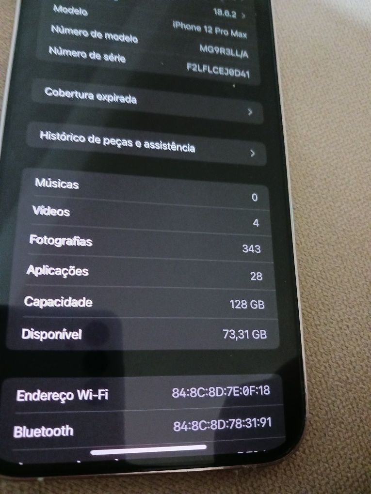 Iphone 12 pro max em excelente estado