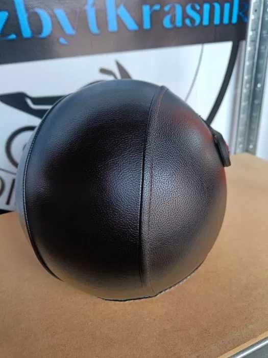 Kask motocyklowy otwarty CHOPER RETRO czarny XL Homologacja