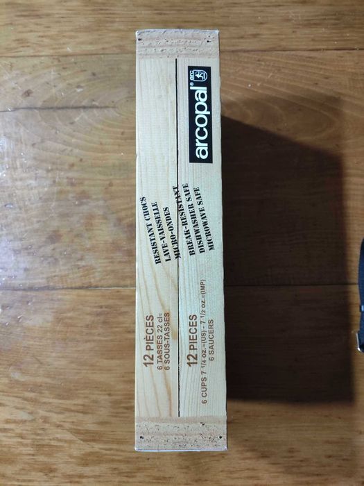 ARCOPAL 6 chávenas de chá (NOVO)