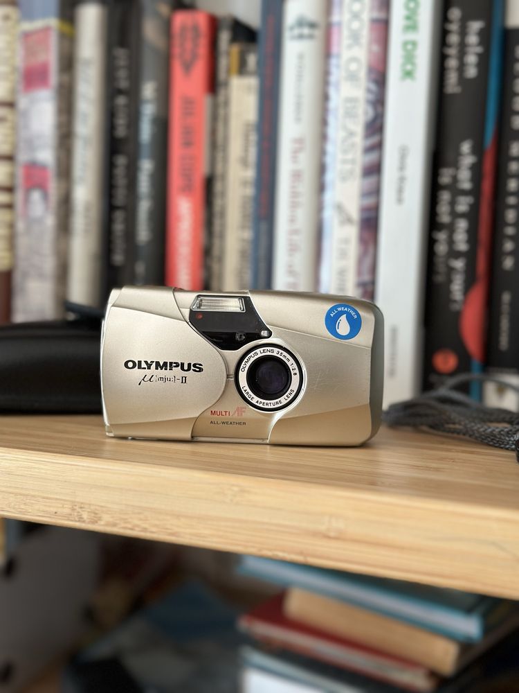 Camara analogica Olympus mju ii 35mm