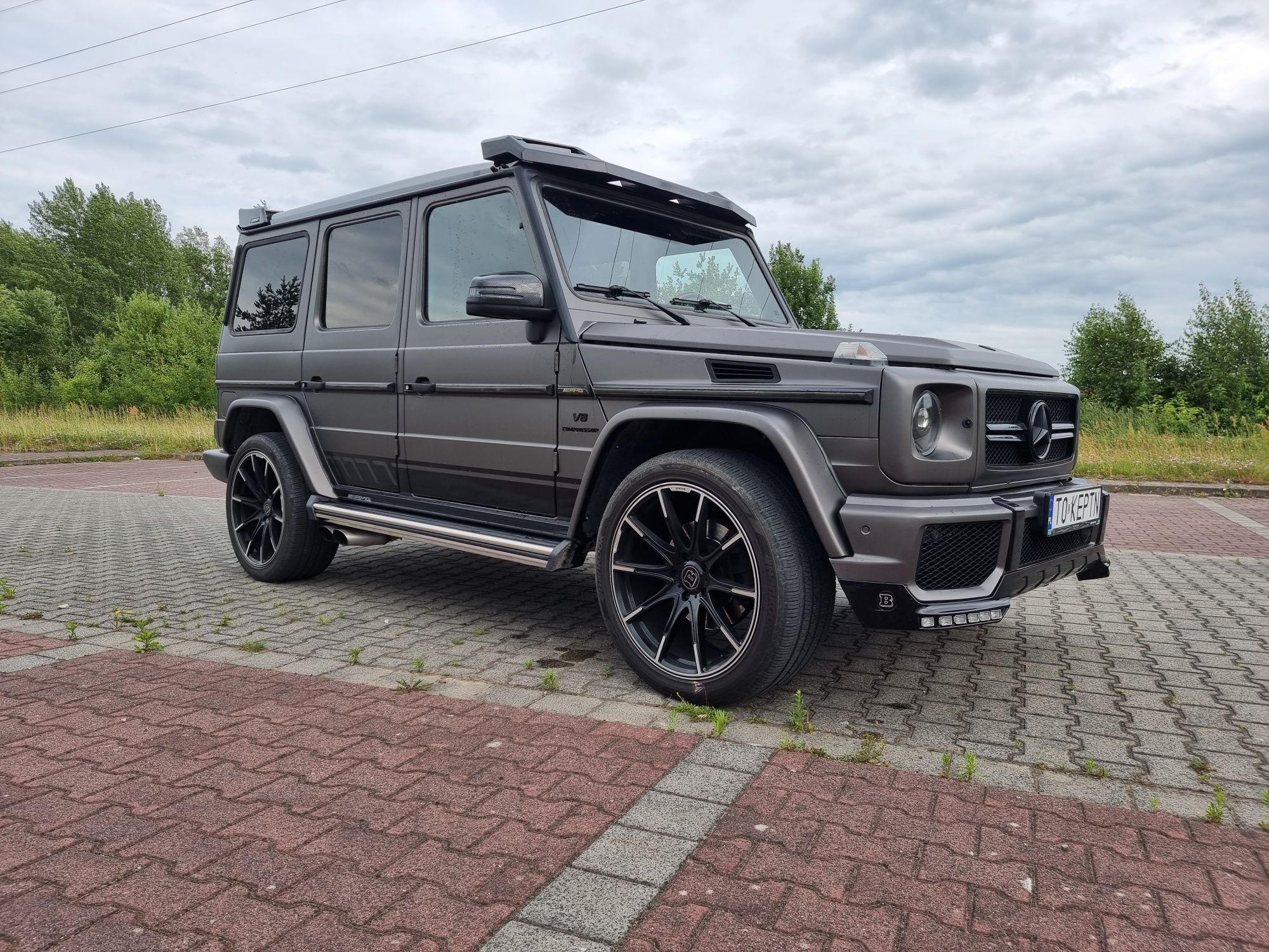 Mercedes G-Klasa w463 55 AMG Kompresor Pakiet g63 Dodatki Brabus