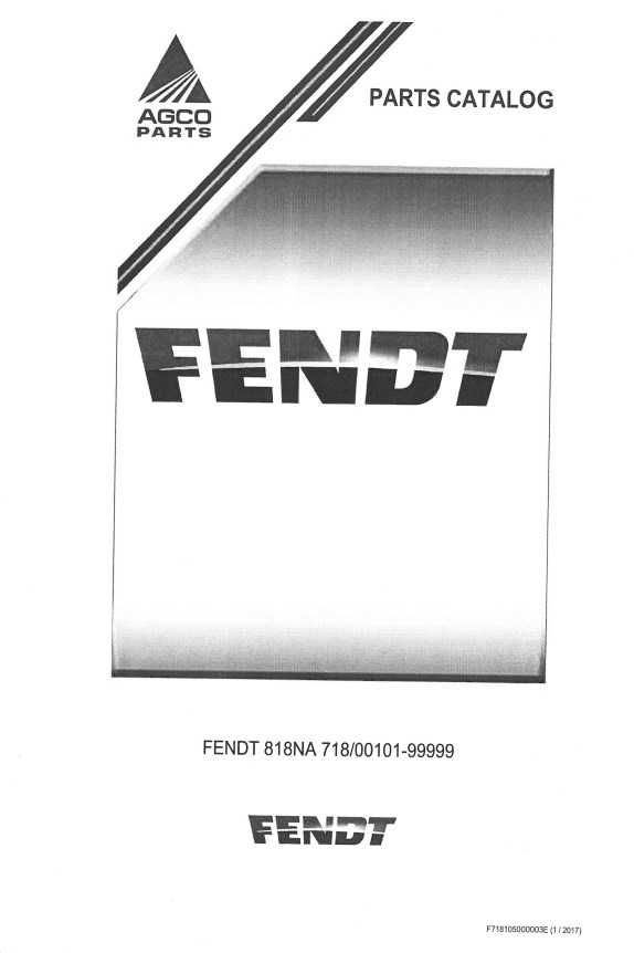 katalog Fendt 818