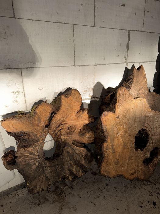 Круглий слеб, суцільний дубовий слеб, стіл, стільниця з масиву дуба