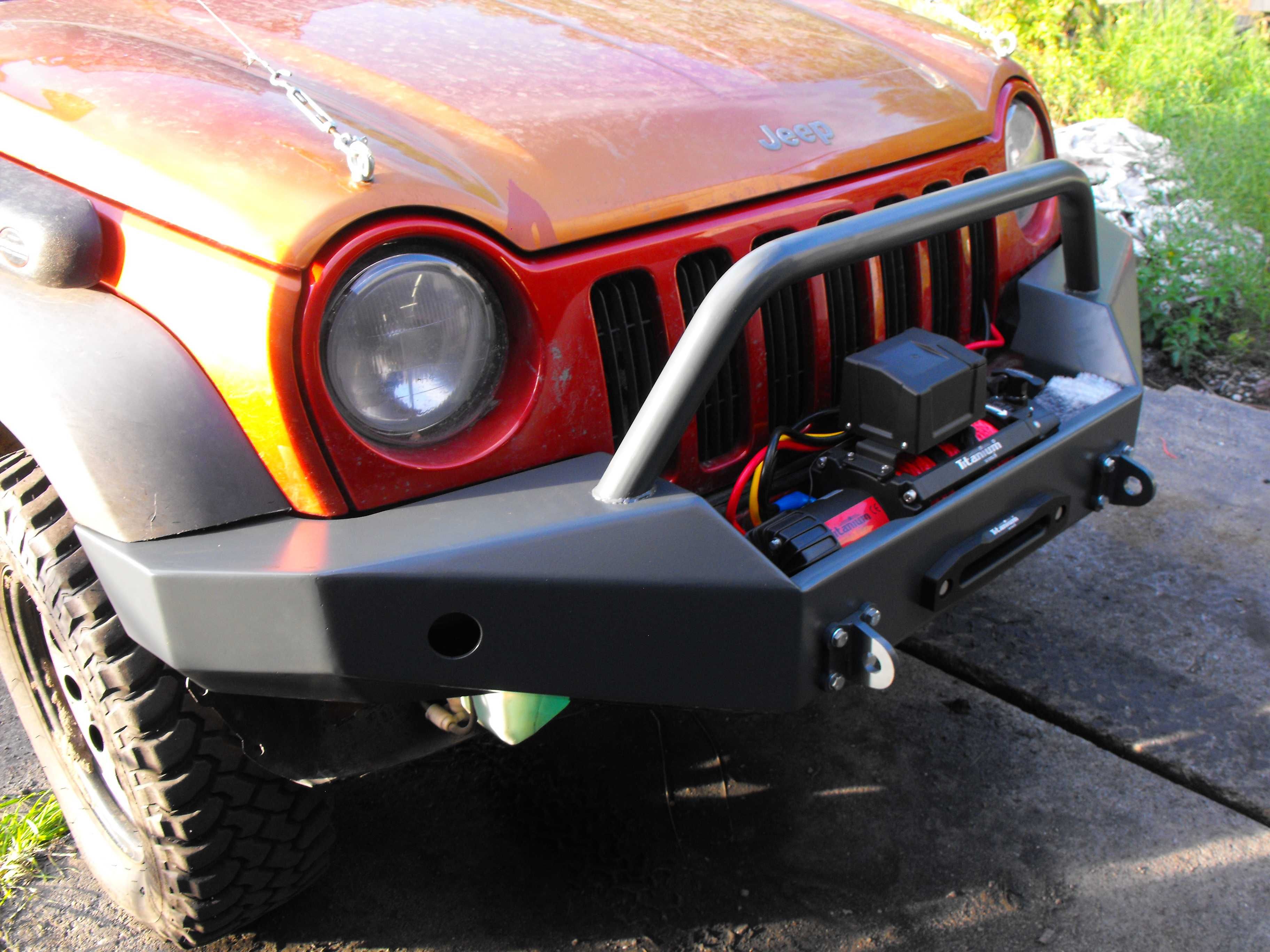 Zderzak stalowy Jeep Liberty KJ - przód / przedni