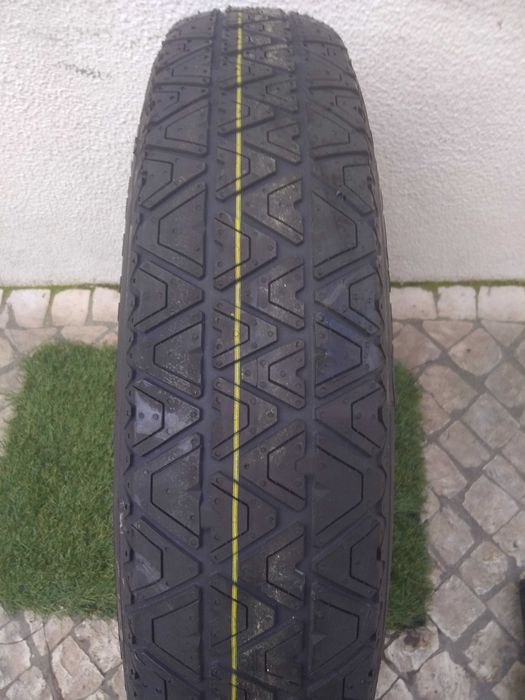 Roda suplente 16 5x108 PSA Peugeot Citroen Pneu fino Jante emergenci