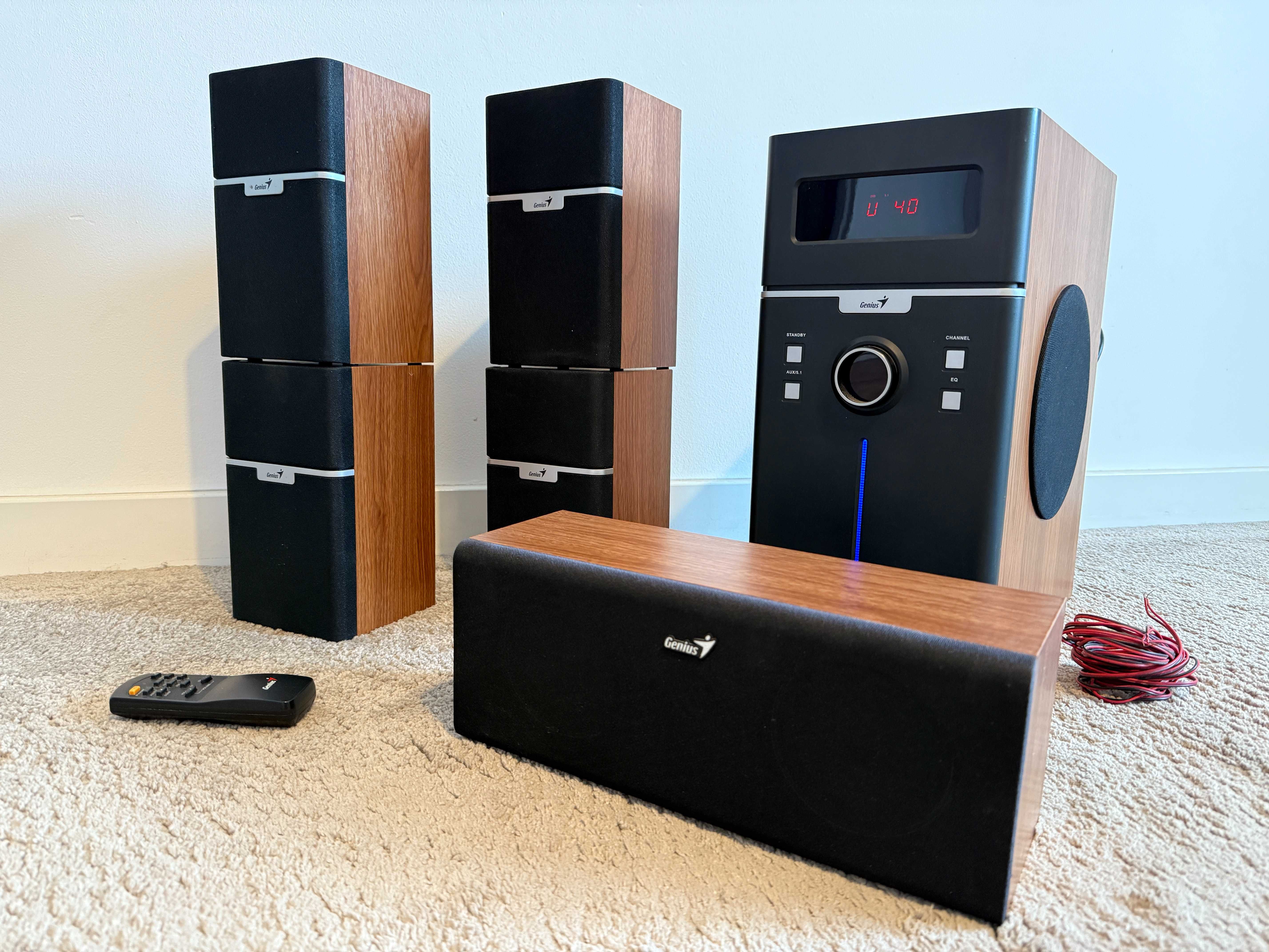 Głośniki Genius SW-HF5.1 5100 Zestaw 170W