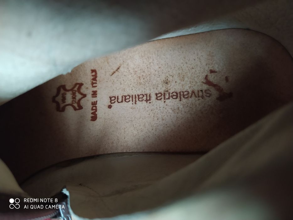 Чоботи осінні 36 шкіра