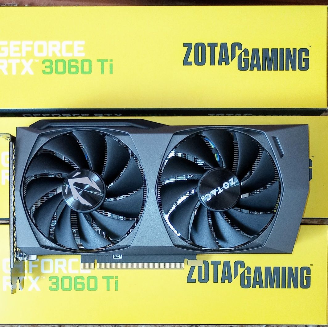 Ігрова карта Zotac Gaming GeForce RTX 3060 ti Twin Edge LHR  8gb.