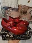 Baleriny balerinki mini Melissa Ultragirl heart M Red glitter ORYGINA