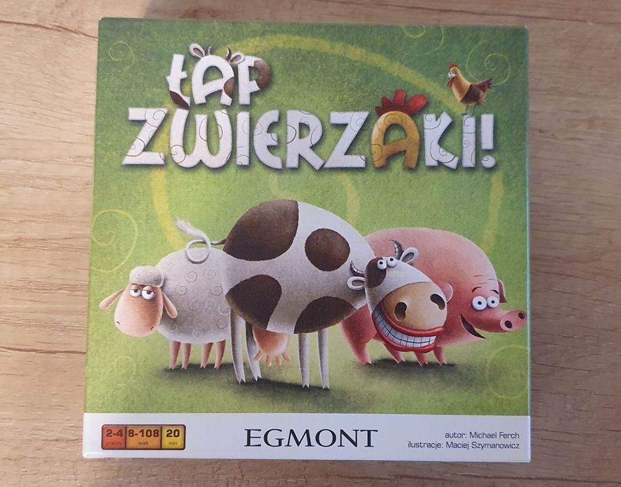 Egmont gra Łap zwierzaki rodzinna karciana