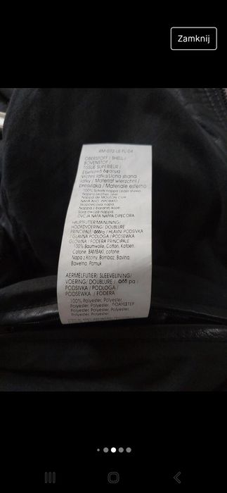 Męska kurtka skórzana Review