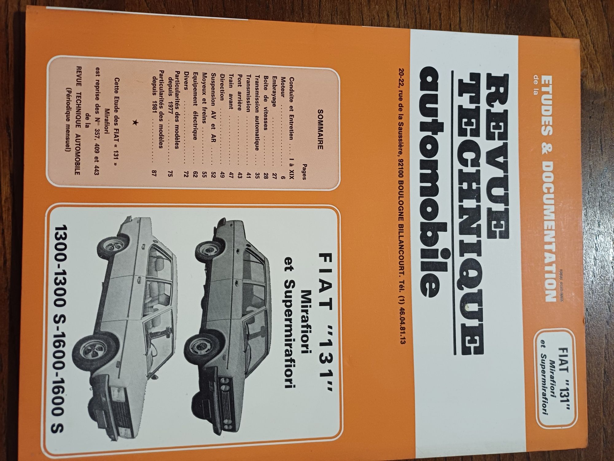 Revue technique automobile