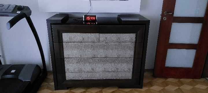Łóżko do sypialni 160/200 z pojemnikiem + materac + komoda