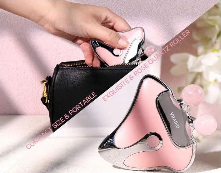 Jade Roller i urządzenie Gua Sha, Narzędzia do twarzy Gua Sha 4 w 1
