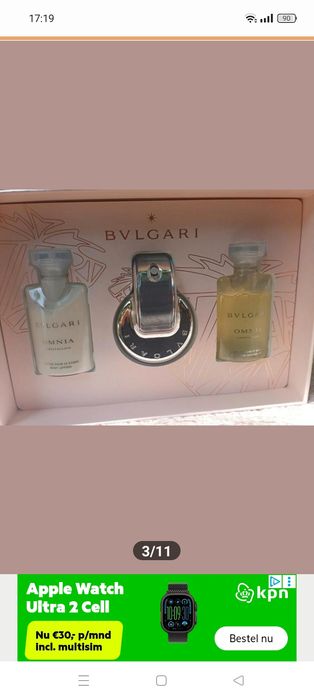 Bvlgari Omnia Crystaline zestaw perfum balsam żel Stara szata