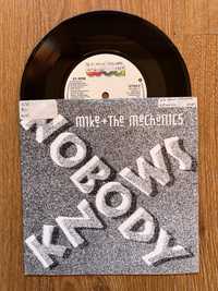 Winyl 7” Mike & The Mechanics  „Nobody Knows” WEA Ex+++