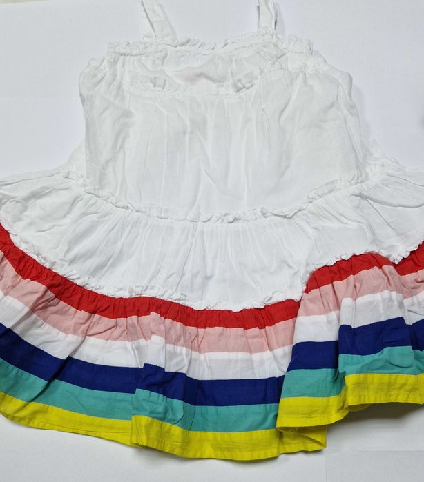 NEXT Boden/ Benetton r. 98-100 cm Zestaw letnia sukienka i kardigan
