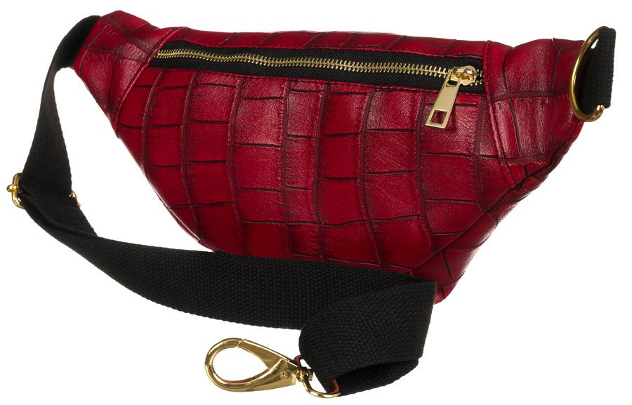 klasyczna damska nerka biodrowa ze ekologicznej - peterson