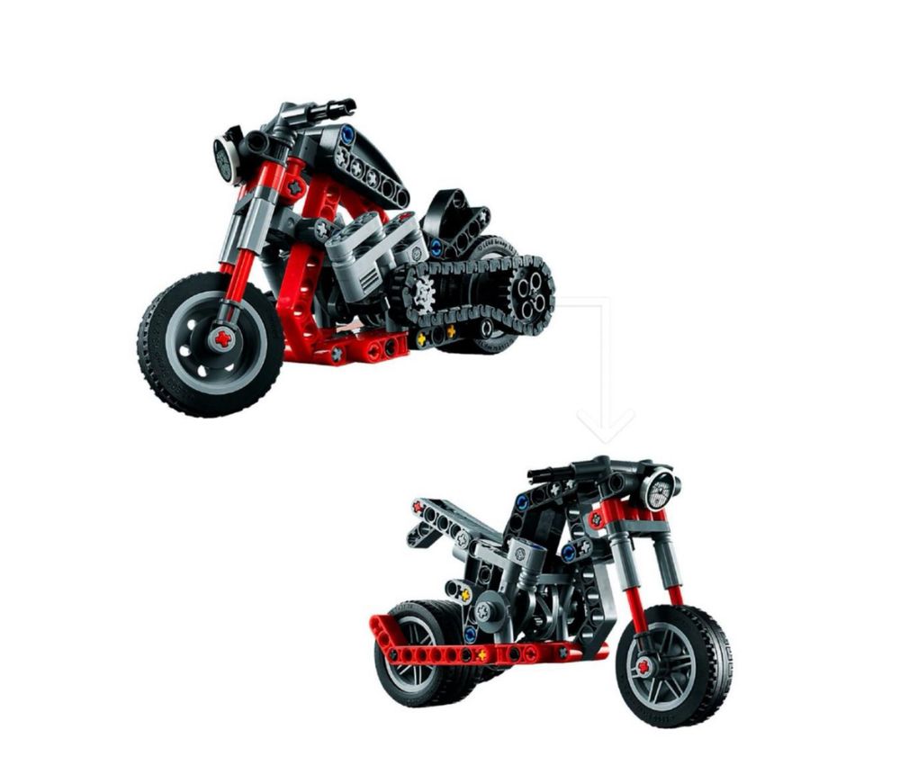 Lego Technic Мотоцикл 42132 2в1