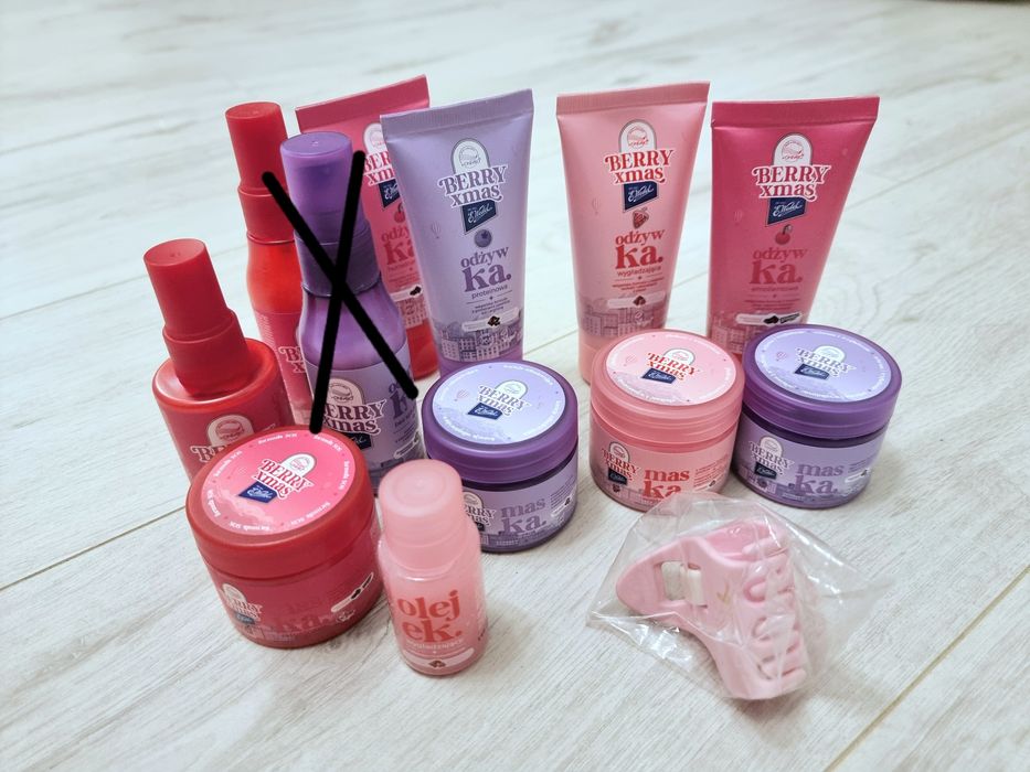 OnlyBio Hair in Balance & E.Wedel zestaw kosmetyków Berry Xmas