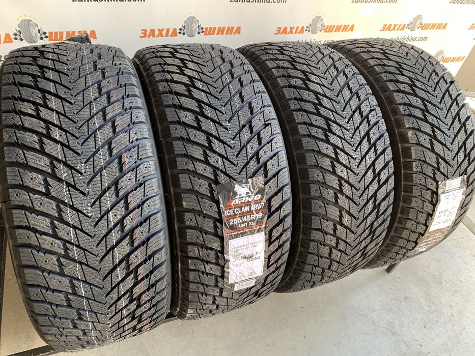 (10шт) нові 255/45R19 Arivo Ice Claw ARW7 (104T XL) зимові шини