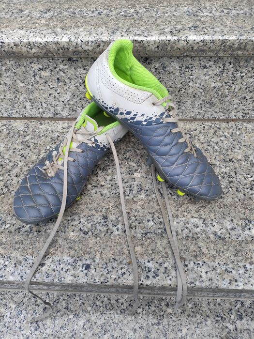 Buty korki męskie Kipsta Decathlon 39 szaro zielone