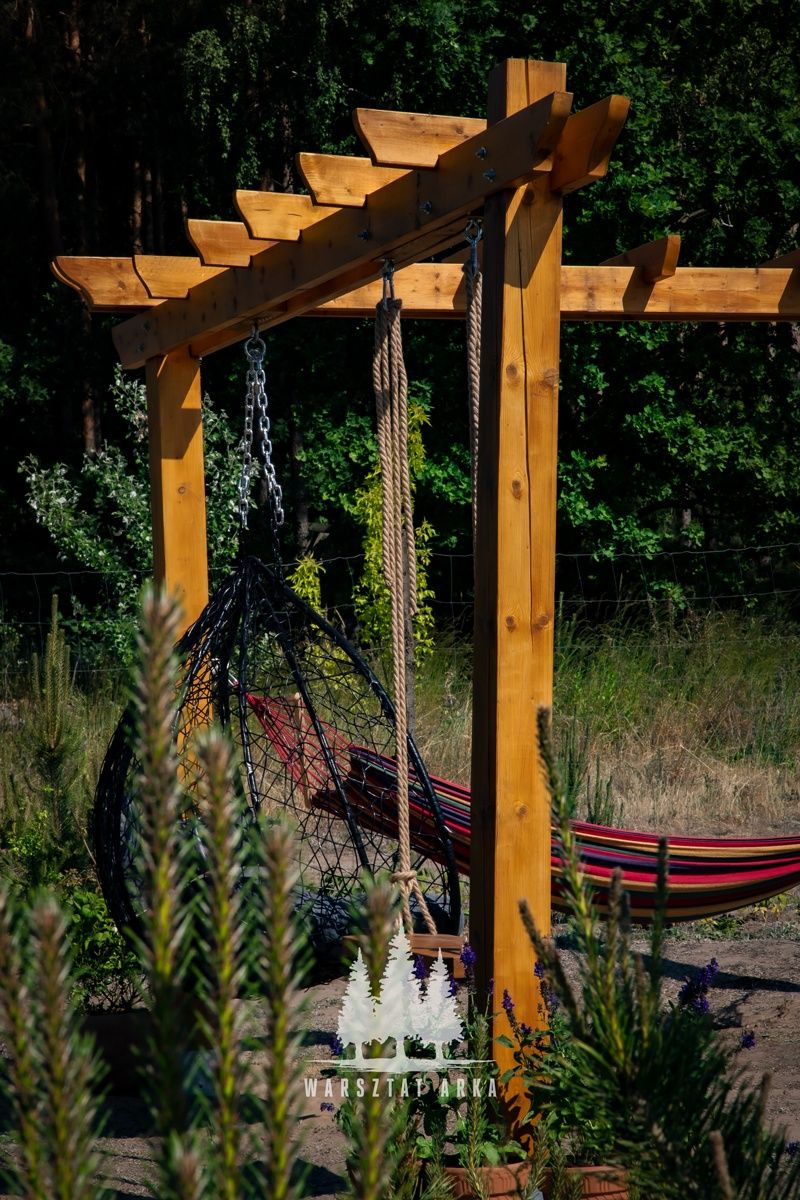 Pergola na hamak, fotel