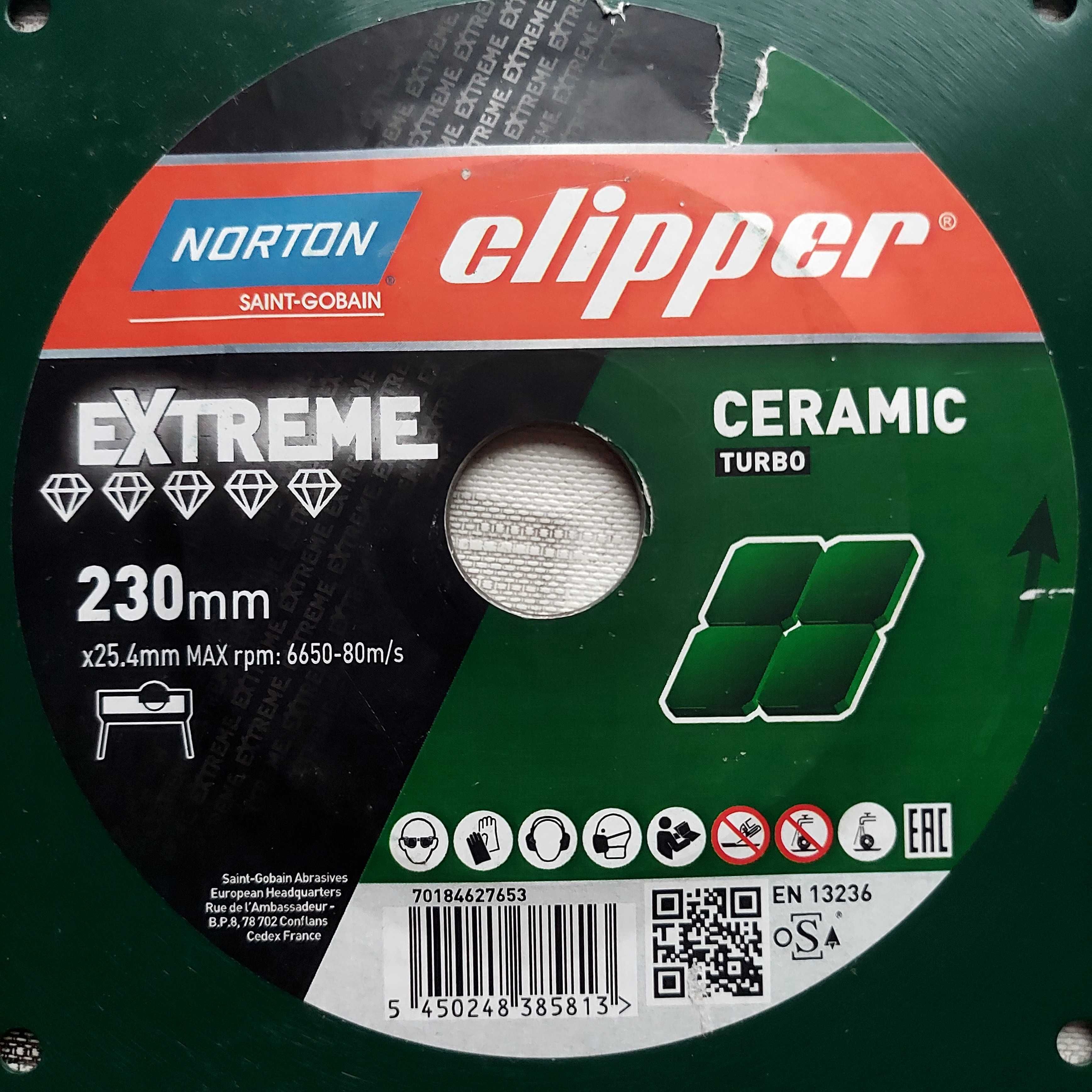 Tarcza Norton clipper 230x 25.4
