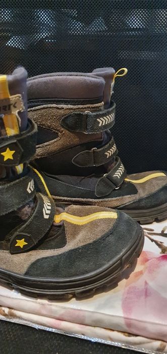 Buty zimowe kozaki zamszowe śniegowce BARTEK roz. 38