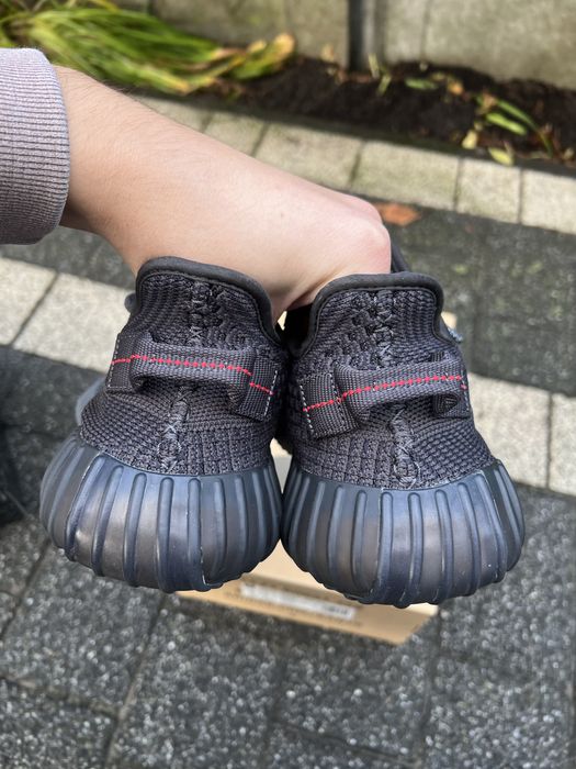 Adidas Yeezy Boost 350 V2 Black Static Non Reflective 40 buty czarne