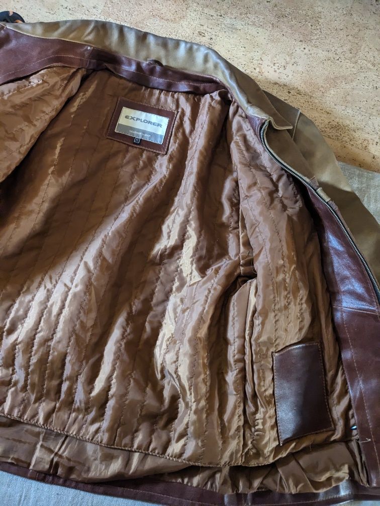Skórzana Kurtka motocyklowa Explorer Leather Wear rozmiar M