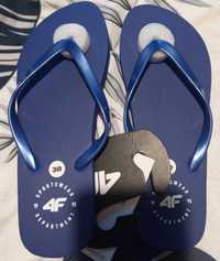 Buty Klapki Japonki 4F niebieskie nowe nieużywane damskie