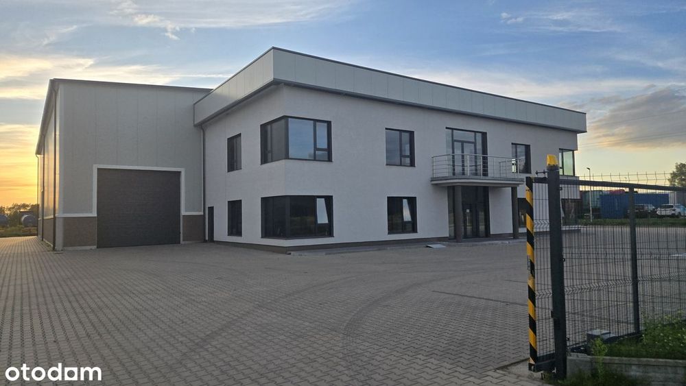 Hala, magazyn, 500m2, 750m2, 1000m2 + biura 200, 300 m2 - gotowa