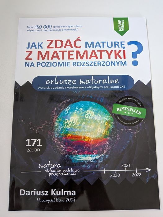 Arkusze maturalne Dariusz Kulma Jak zdać maturę rozszerzoną z matematy