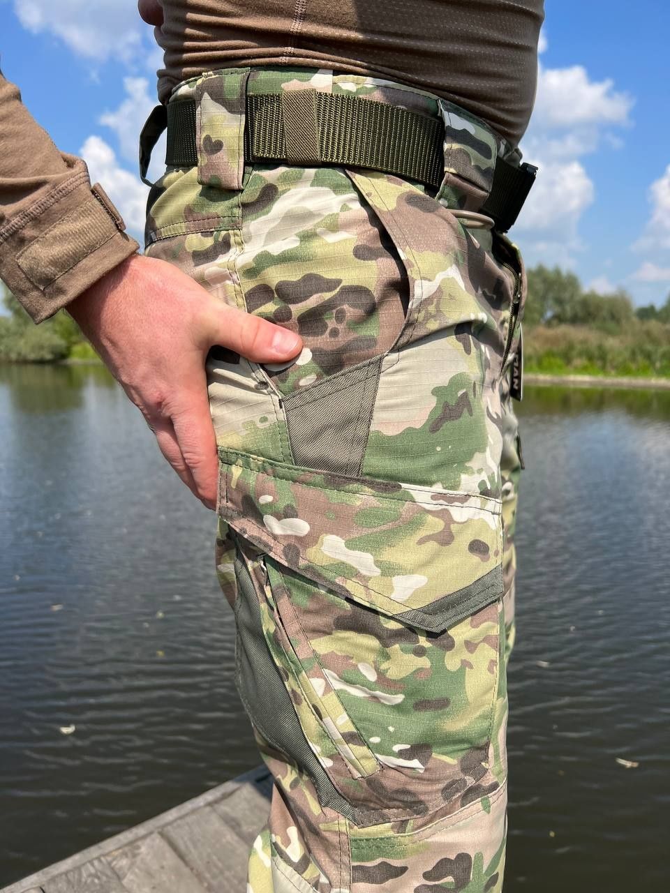 Тактичні штани CAIMAN AGGRESSOR Мультикам XS-4XL