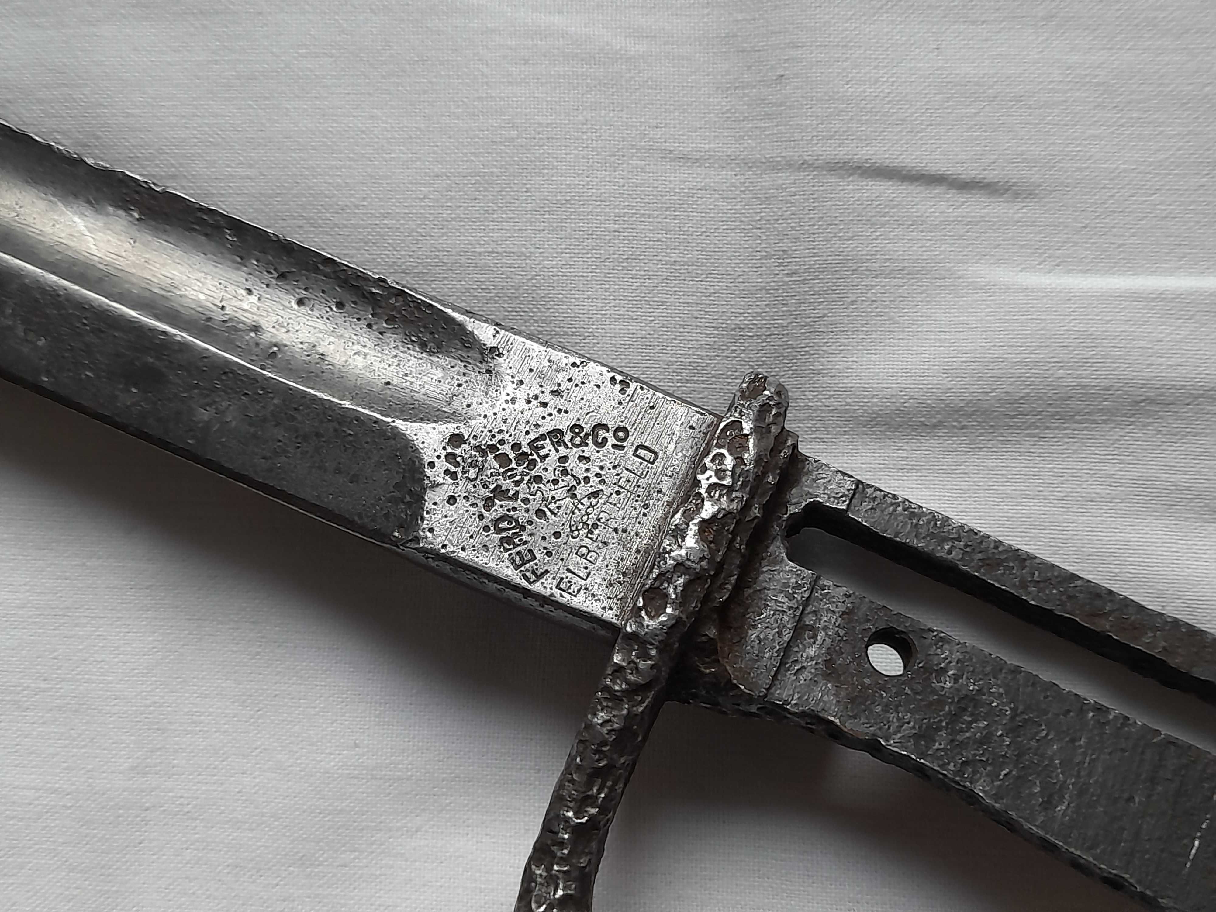 Bagnet Mauser liść 1918 rok, Ferd. Esser & Co. Elberfeld (bez pochwy)