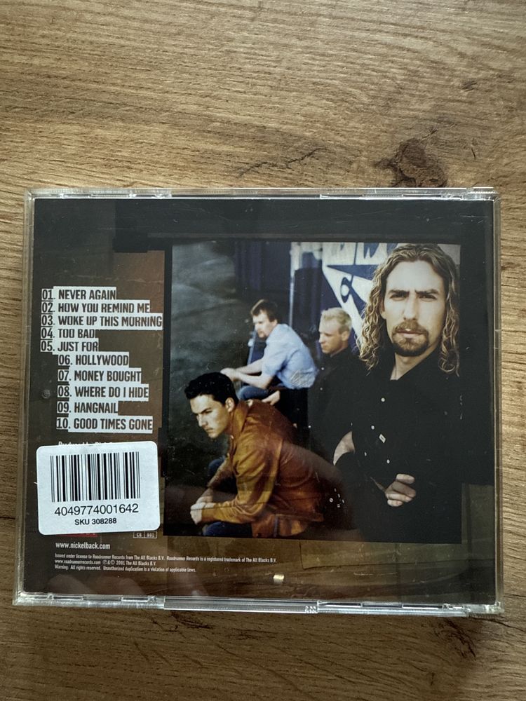 Nickelback silver side up CD