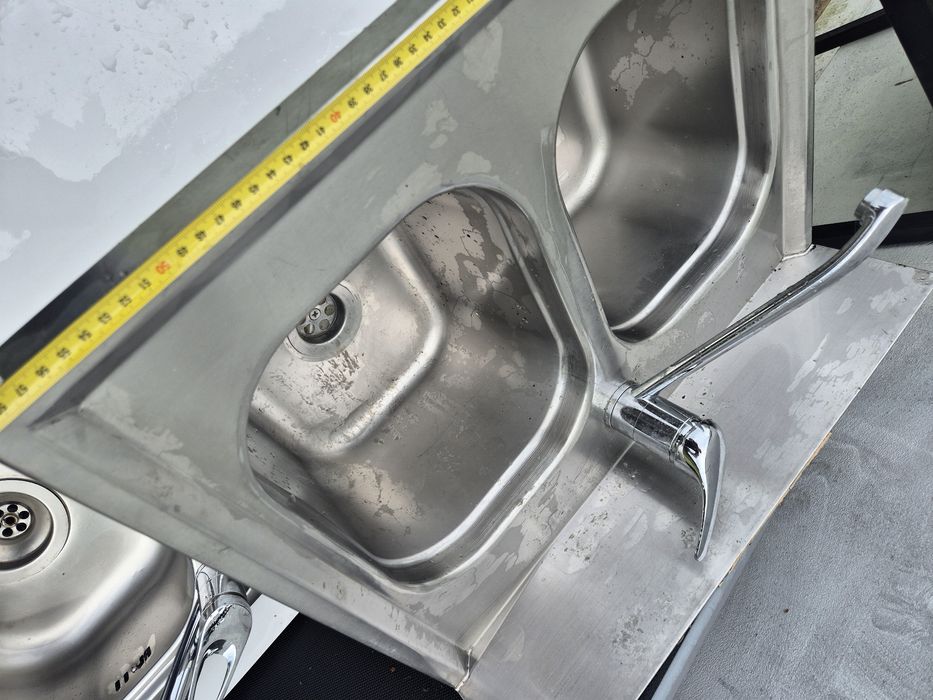 Zlew jedno komorowy i 2 komorowy maly