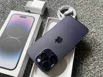 iPhone 14 Pro 128GB PURPLE FIOLETOWY Violet Bateria 98% + SZKŁO