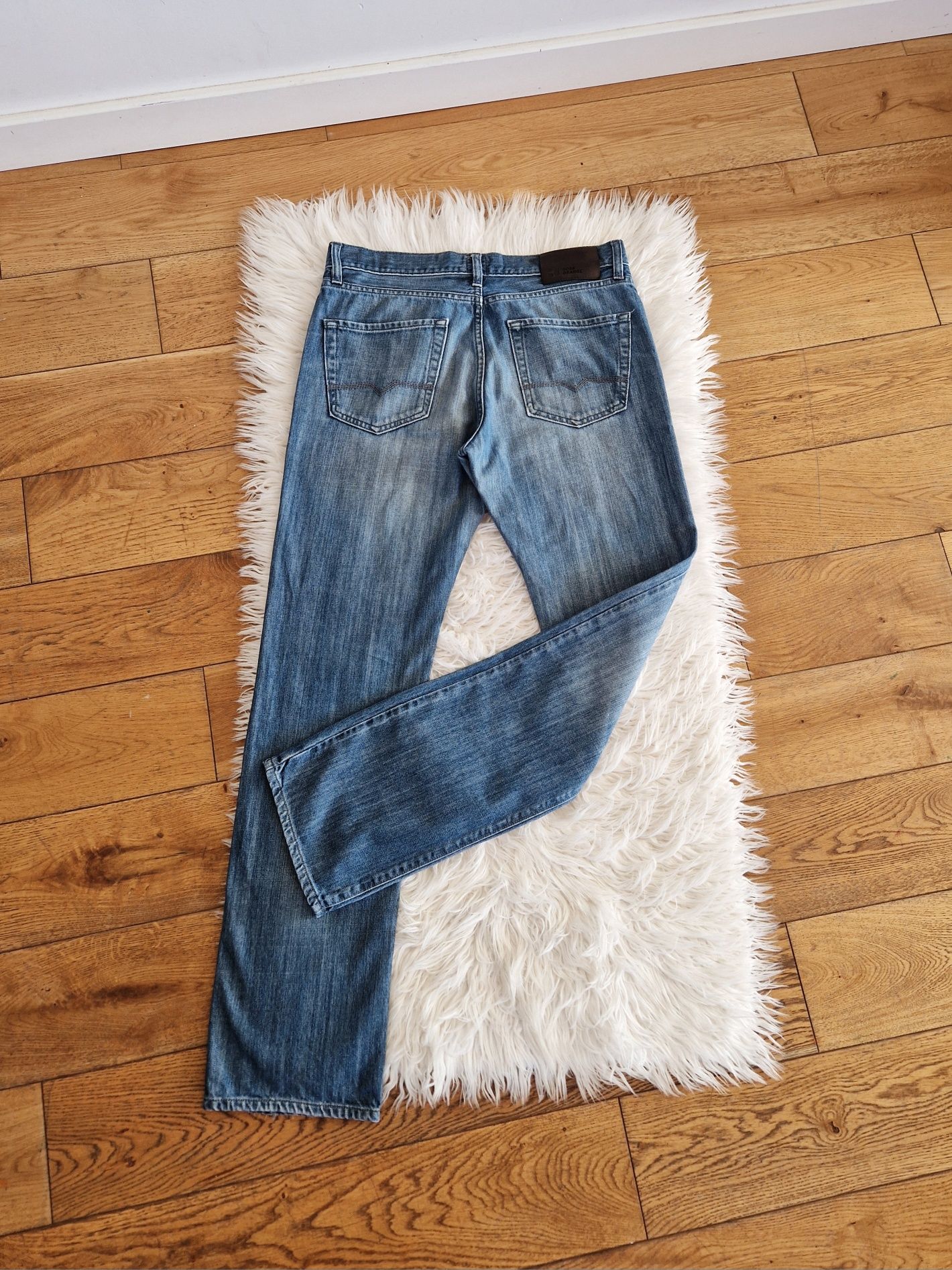 Boss Orange 34/34 M L jeansy spodnie jeansowe męskie dżinsy niebieskie