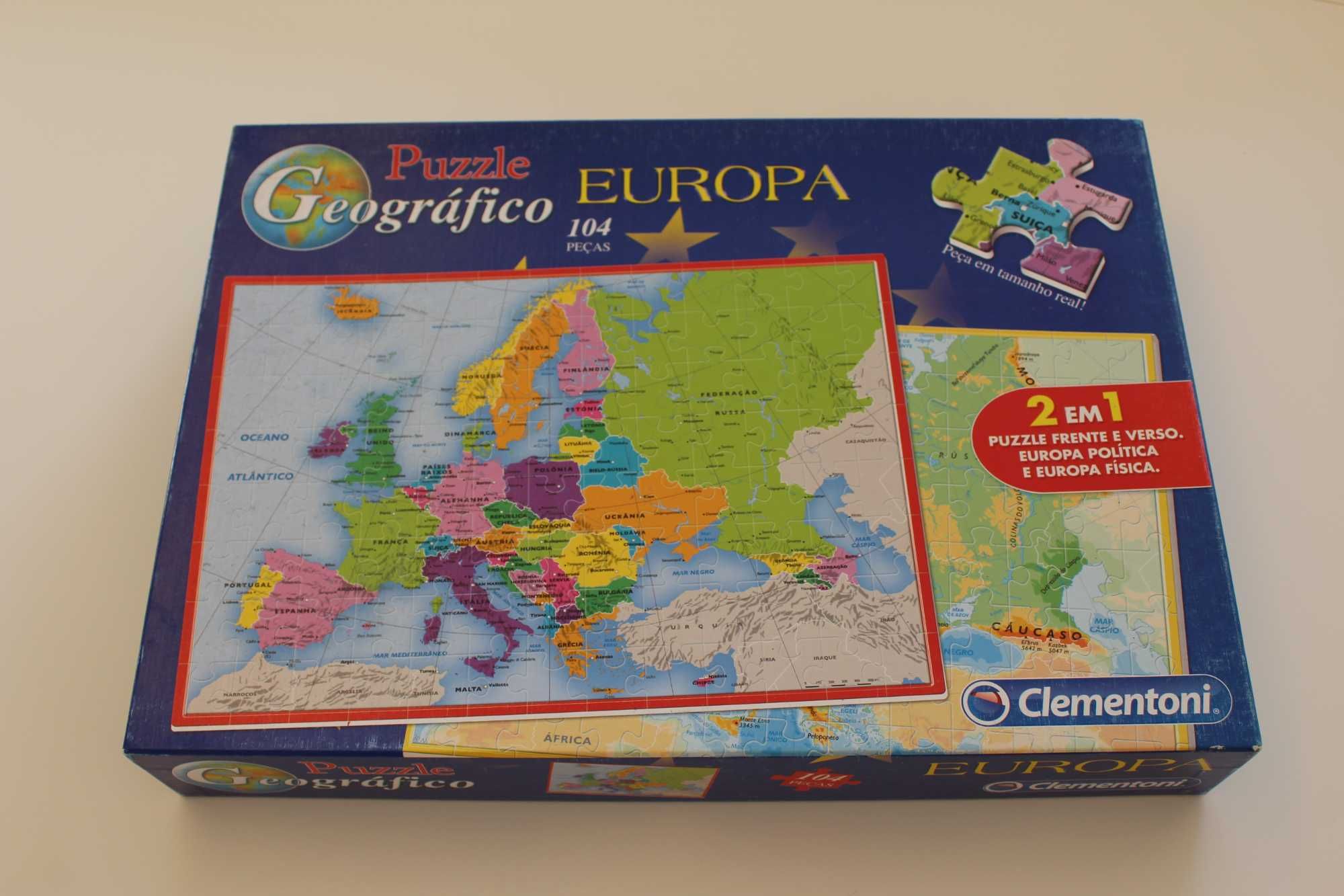 Puzzle Geográfico Europa